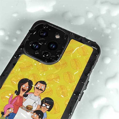 Bobs Burgers Family Portrait iPhone 15 Pro Waterproof Case
